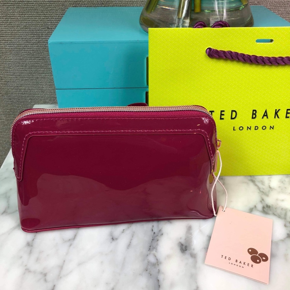 NWT TED BAKER Cahira Bow Makeup Bag Cosmetic Case - Picture 10 of 13
